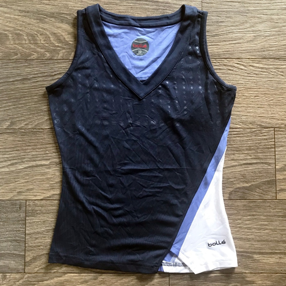 Bolle Tennis Athletic Workout Tank Top NWT